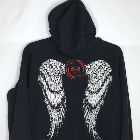 Bella Tops - STURGIS 75th Anniversary Black Zip Up Hoodie